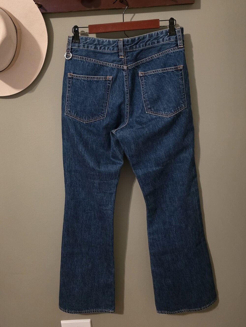 Simon Miller Striped Rainbow Blue Jeans Size 28 - Picture 7 of 15